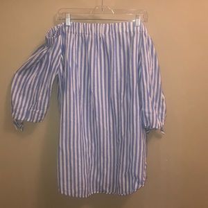 Off the shoulder dress